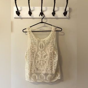 Zara sheer summer top